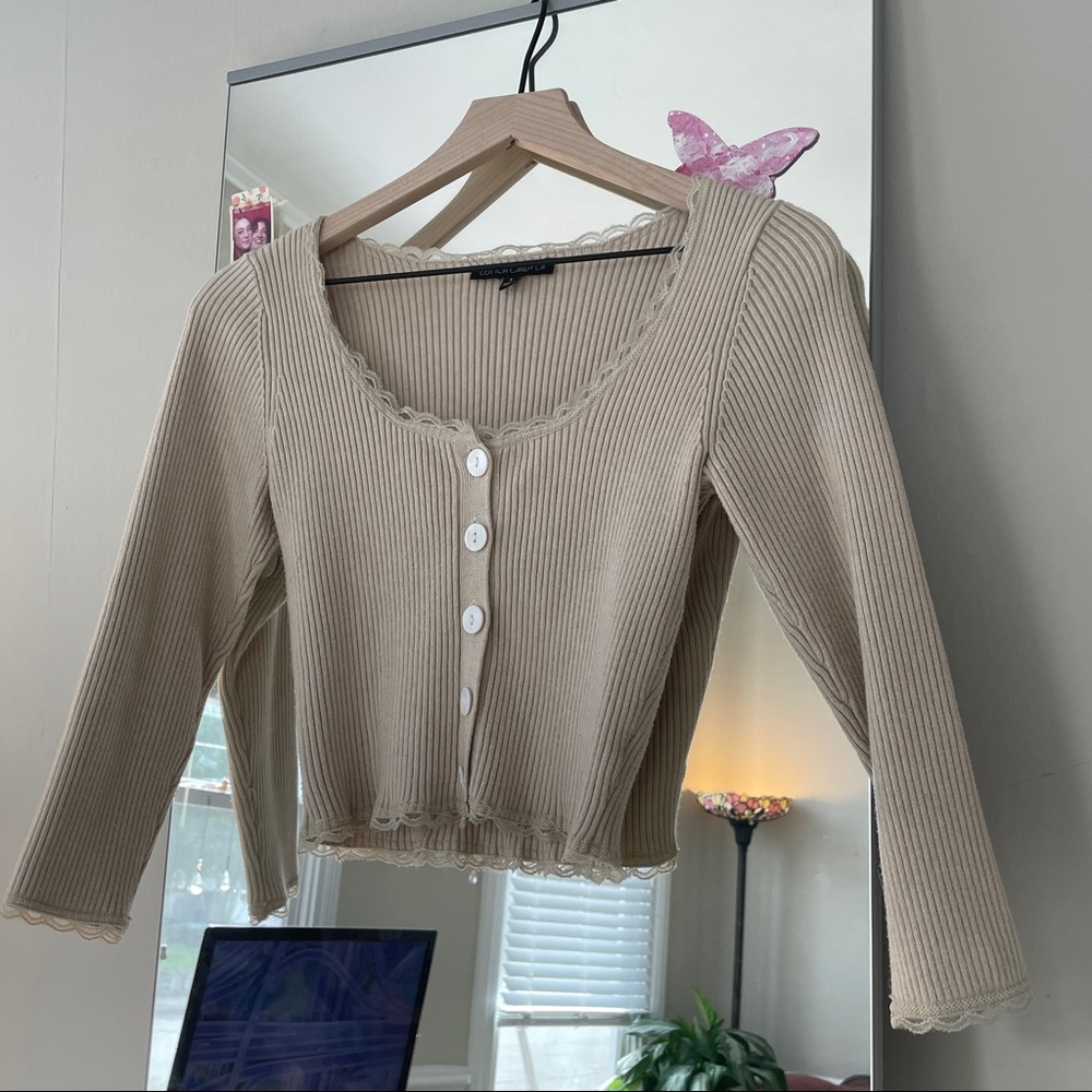 Cropped Cardigan